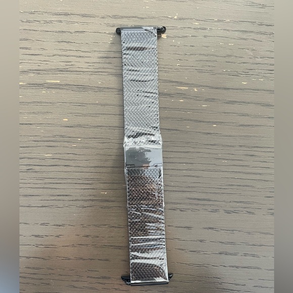 Black Stainless steel mesh loop band - Picture 2 of 3